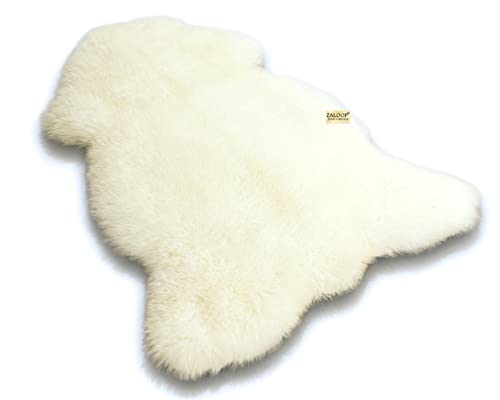 Öko-Lammfell weiß, 100 bis 110 cm